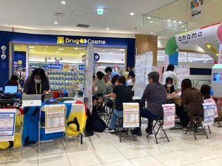 ７月の出張販売の様子②